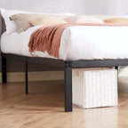Struttura letto in metallo con spazio sottoletto da 32 cm – Misura singola, piazza e mezza, queen o king