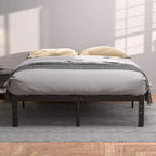Struttura letto in metallo con spazio sottoletto da 32 cm – Misura singola, piazza e mezza, queen o king