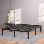 Struttura letto in metallo con spazio sottoletto da 32 cm – Misura singola, piazza e mezza, queen o king