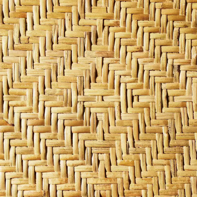 Sedia da pranzo Interlaken in rattan con seduta e schienale - Threshold™ designed with Studio McGee: Giallo Miele, Nessun assemblaggio richiesto