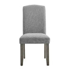 Set di 2 sedie Emily da 19" bianco/grigio - Steve Silver Co.