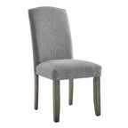 Set di 2 sedie Emily da 19" bianco/grigio - Steve Silver Co.