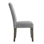 Set di 2 sedie Emily da 19" bianco/grigio - Steve Silver Co.