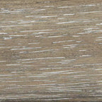 Crosley Set di 2 sedie da pranzo Alessia lavato grigio rustico: imbottite, gambe in legno di gomma, imbottitura in schiuma