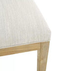 Set da pranzo Christopher Knight Home Charles da 7 pezzi, tavolo allungabile in legno rustico con sedie imbottite, colore naturale/beige