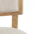 Set da pranzo Christopher Knight Home Charles da 7 pezzi, tavolo allungabile in legno rustico con sedie imbottite, colore naturale/beige