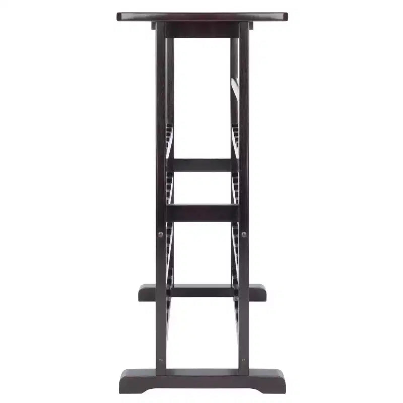 Vinny portabottiglie espresso scuro - Winsome