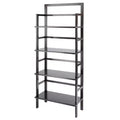 Winsome Aiden Bakers Rack Coffee: 4-Tier Storage, Wood Composite Shelves, Kitchen Organizer