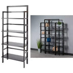 Winsome Aiden Bakers Rack Coffee: 4 ripiani, scaffali in composito di legno, organizer da cucina