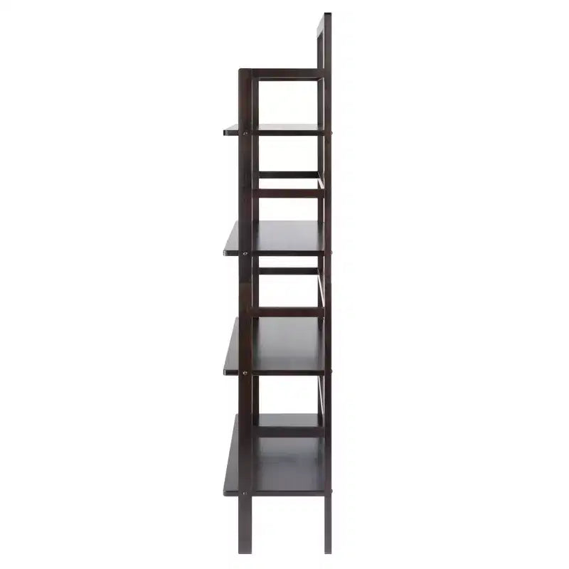 Winsome Aiden Bakers Rack Coffee: 4 ripiani, scaffali in composito di legno, organizer da cucina
