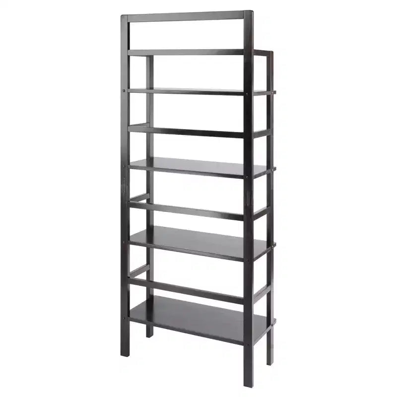 Winsome Aiden Bakers Rack Coffee: 4 ripiani, scaffali in composito di legno, organizer da cucina