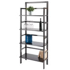 Winsome Aiden Bakers Rack Coffee: 4 ripiani, scaffali in composito di legno, organizer da cucina
