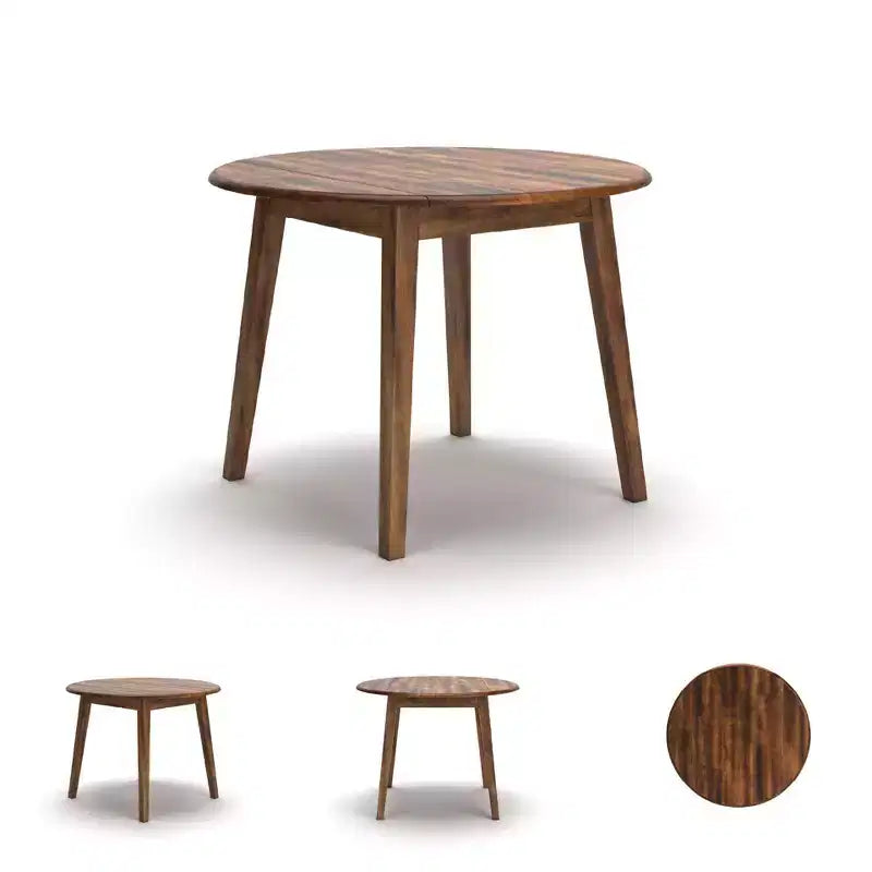 Tavolo da pranzo Berringer Drop Leaf marrone rustico - Ashley