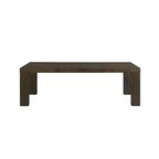 Tavolo da pranzo allungabile rettangolare Jasper Noce Tostato - Picket House Furnishings: Tavolo da cucina 6 posti, con ante a ribalta, stile transitorio