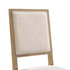 Set da pranzo Joanna da 9 pezzi con 8 sedie imbottite Rustico Marrone - Crosley
