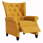Pia Push Back Press-Back Recliner Mustard Gold - ProLounger