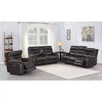 Divanetto Fortuna Power Recliner Console - Steve Silver Co. : Porta USB, Vano portaoggetti centrale