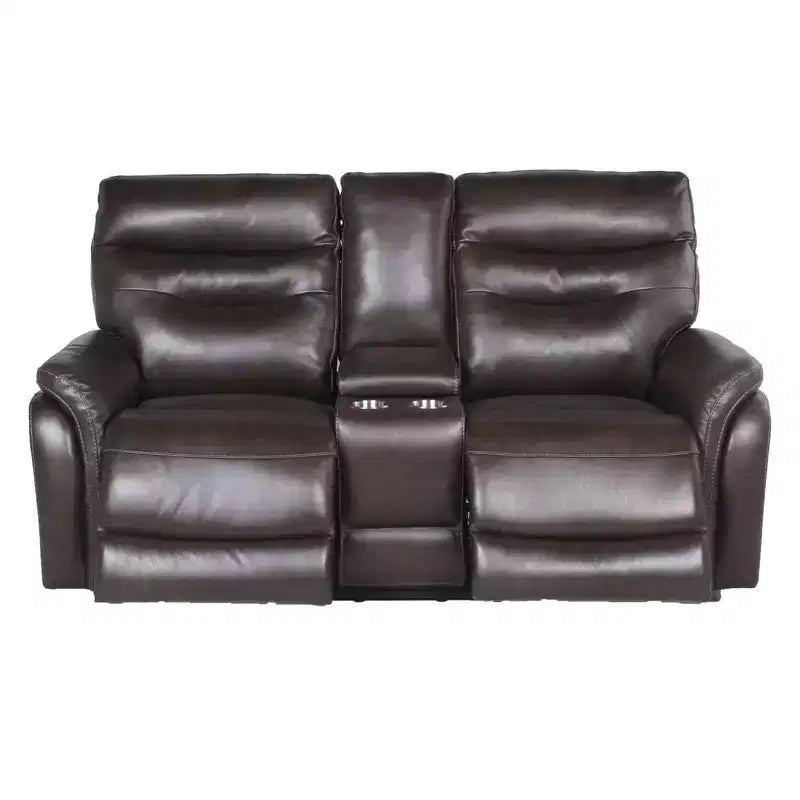 Divanetto Fortuna Power Recliner Console - Steve Silver Co. : Porta USB, Vano portaoggetti centrale