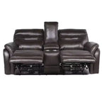 Divanetto Fortuna Power Recliner Console - Steve Silver Co. : Porta USB, Vano portaoggetti centrale