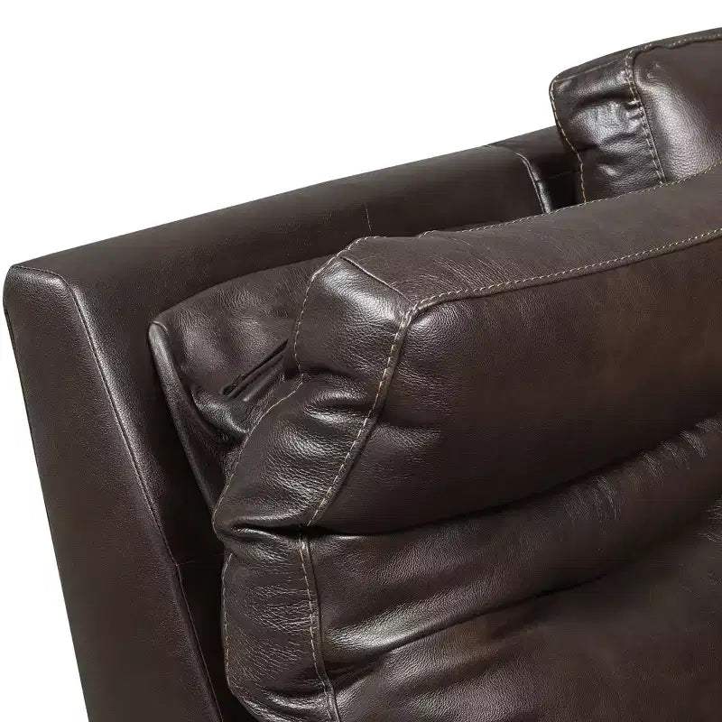 Divanetto Fortuna Power Recliner Console - Steve Silver Co. : Porta USB, Vano portaoggetti centrale