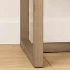 Comodino 22" Luke Wood con Vano Aperto, Stile Rustico/Country - Nathan James