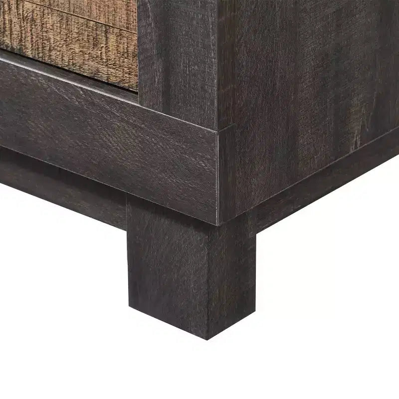 Camera da letto Queen Harrison in noce - Picket House Furnishings: include comodino e cassettiera