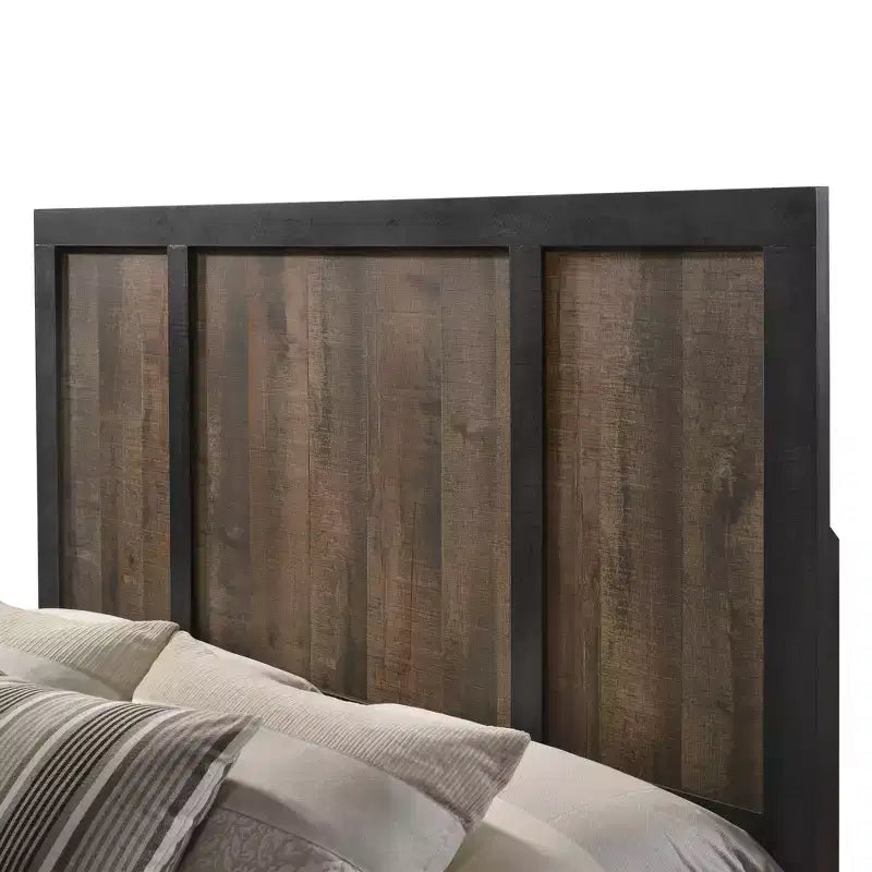 Camera da letto Queen Harrison in noce - Picket House Furnishings: include comodino e cassettiera