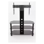 TV Stand for TVs up to 60" with TV Mount Black - AVF