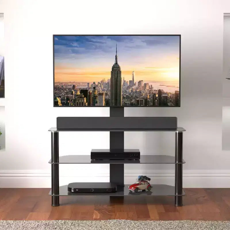Mobile TV per TV fino a 60" con supporto TV nero - AVF