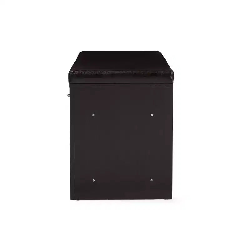 Panca da Ingresso Finitura Espresso Marrone Scuro - Baxton Studio: Portaoggetti Moderno in Legno, Manutenzione con Panno Asciutto