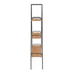 Libreria industriale 67" Morris A-Frame naturale/nero - Finch: Struttura in metallo, 3 ripiani