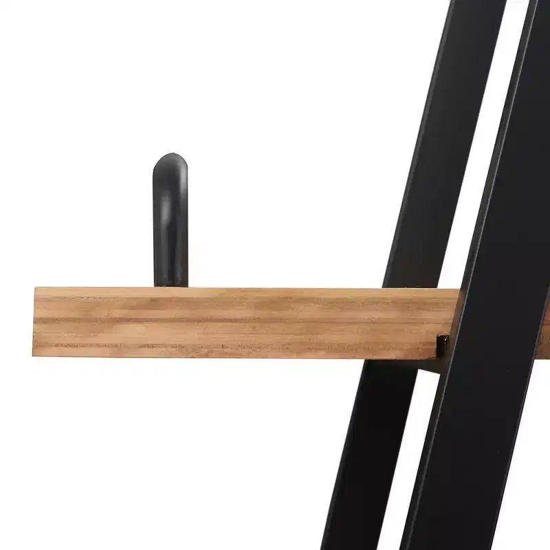 Libreria industriale 67" Morris A-Frame naturale/nero - Finch: Struttura in metallo, 3 ripiani