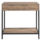 Tavolo da ingresso Quinton 30" Rovere recuperato - Arredamento OSP Home: Telaio in acciaio, Cassetto, Ripiano inferiore