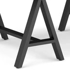 Tavolino da caffè Hawkins in Metallo/Legno Noce - WyndenHall: Rettangolare Industriale Marrone Scuro con Contenitore, Struttura Nera
