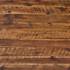 Tavolino da caffè in legno rustico Claremont e 2 tavolini laterali neri - Alaterre Furniture: Set da 3 pezzi con ripiano e cassetti