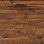 Tavolino da caffè in legno rustico Claremont e 2 tavolini laterali neri - Alaterre Furniture: Set da 3 pezzi con ripiano e cassetti
