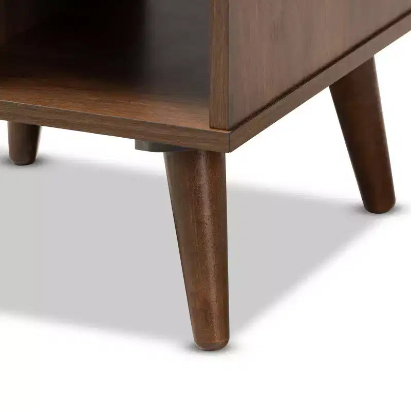 Tavolino Sami Wood Noce - Baxton Studio