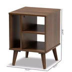 Tavolino Sami Wood Noce - Baxton Studio