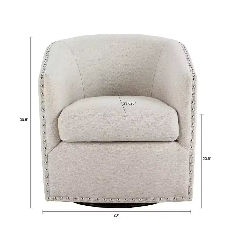 Sedia girevole Sheldon - Madison Park