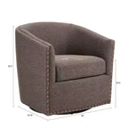 Sedia girevole Sheldon - Madison Park