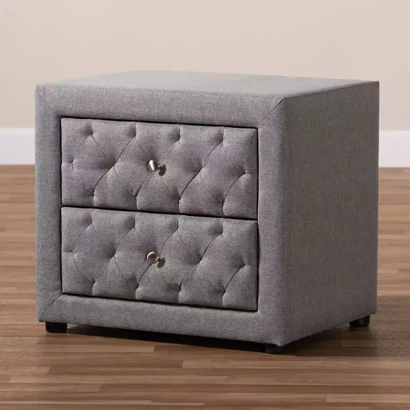 Comodino in legno a 2 cassetti Lepine - Baxton Studio