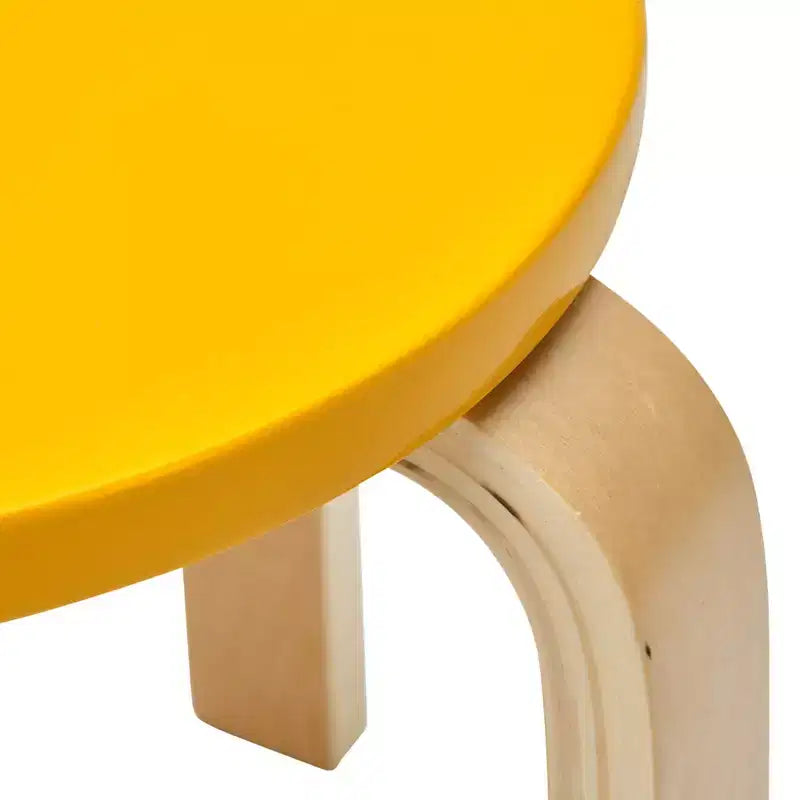 ECR4Kids Tavolo e Sgabelli Rotondi in Legno Curvo, Mobili per Bambini, 5 Pezzi