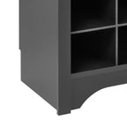 Mobile da ingresso a parete largo 152 cm con 24 scomparti per scarpe - Prepac