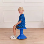 ECR4Kids ACE Sgabello Wobble per un coinvolgimento attivo del core, altezza seduta 38 cm, seduta flessibile