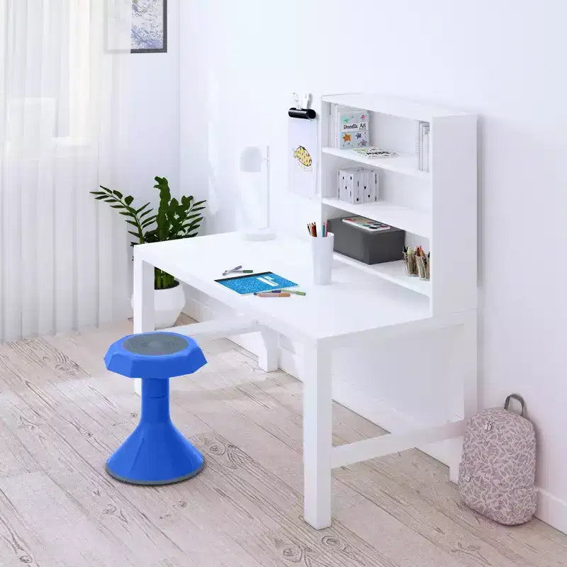 ECR4Kids ACE Sgabello Wobble per un coinvolgimento attivo del core, altezza seduta 38 cm, seduta flessibile