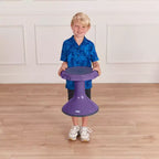 ECR4Kids ACE Sgabello Wobble per un coinvolgimento attivo del core, altezza seduta 38 cm, seduta flessibile