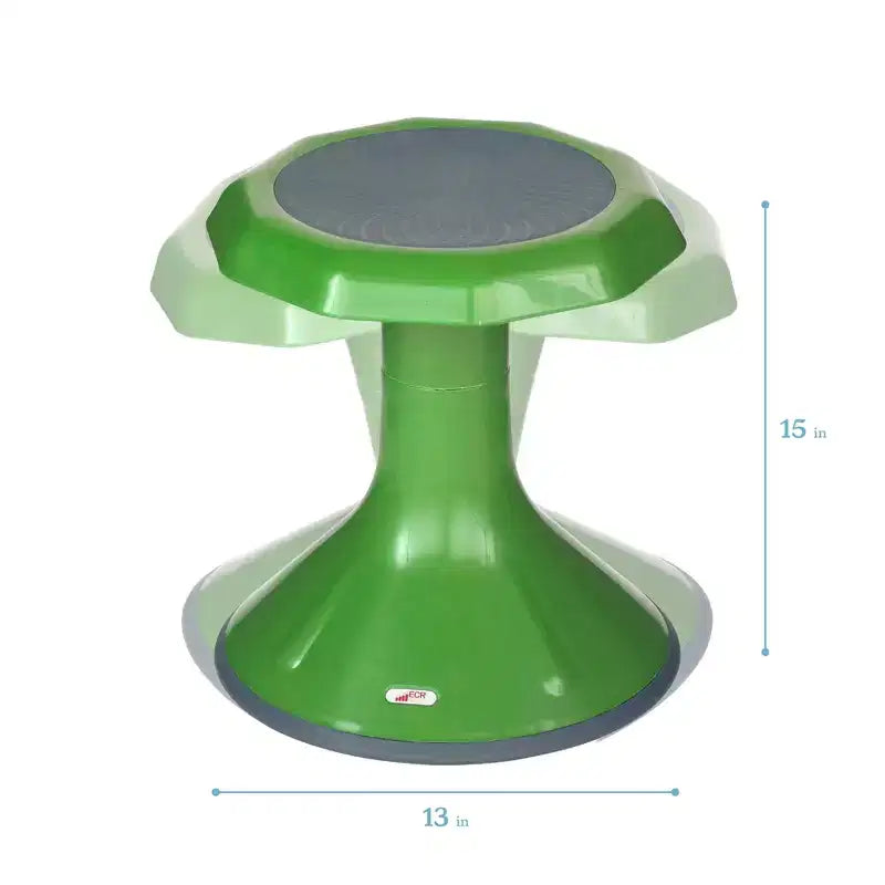 ECR4Kids ACE Sgabello Wobble per un coinvolgimento attivo del core, altezza seduta 38 cm, seduta flessibile