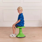 ECR4Kids ACE Sgabello Wobble per un coinvolgimento attivo del core, altezza seduta 38 cm, seduta flessibile