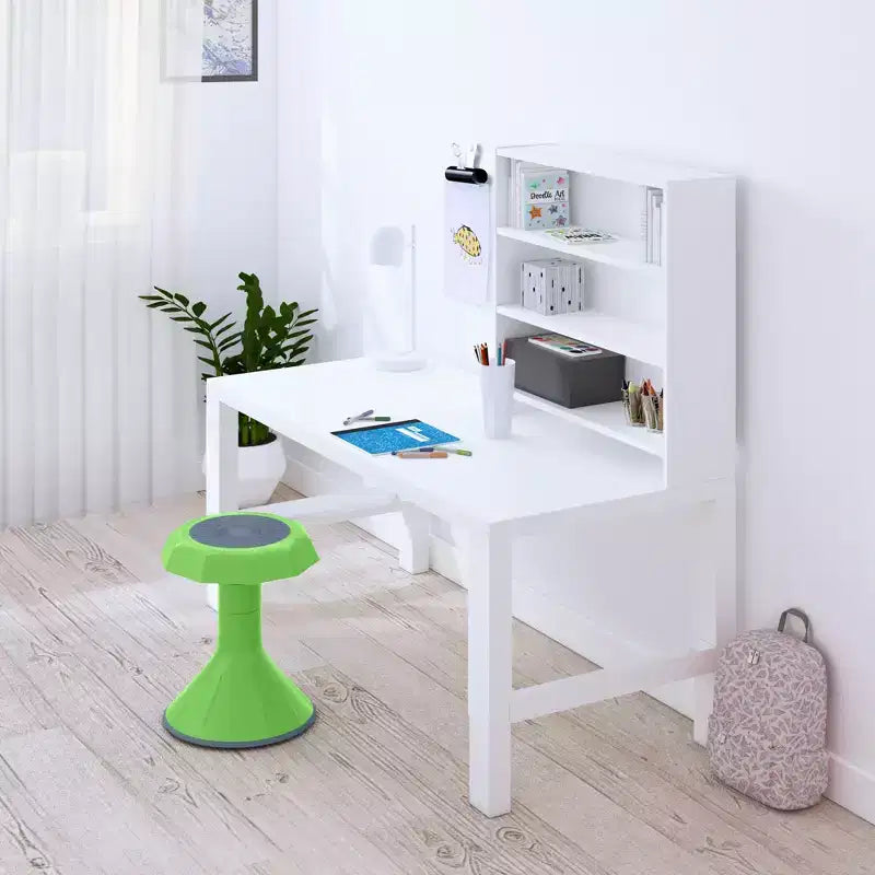 ECR4Kids ACE Sgabello Wobble per un coinvolgimento attivo del core, altezza seduta 38 cm, seduta flessibile