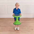ECR4Kids ACE Sgabello Wobble per un coinvolgimento attivo del core, altezza seduta 38 cm, seduta flessibile